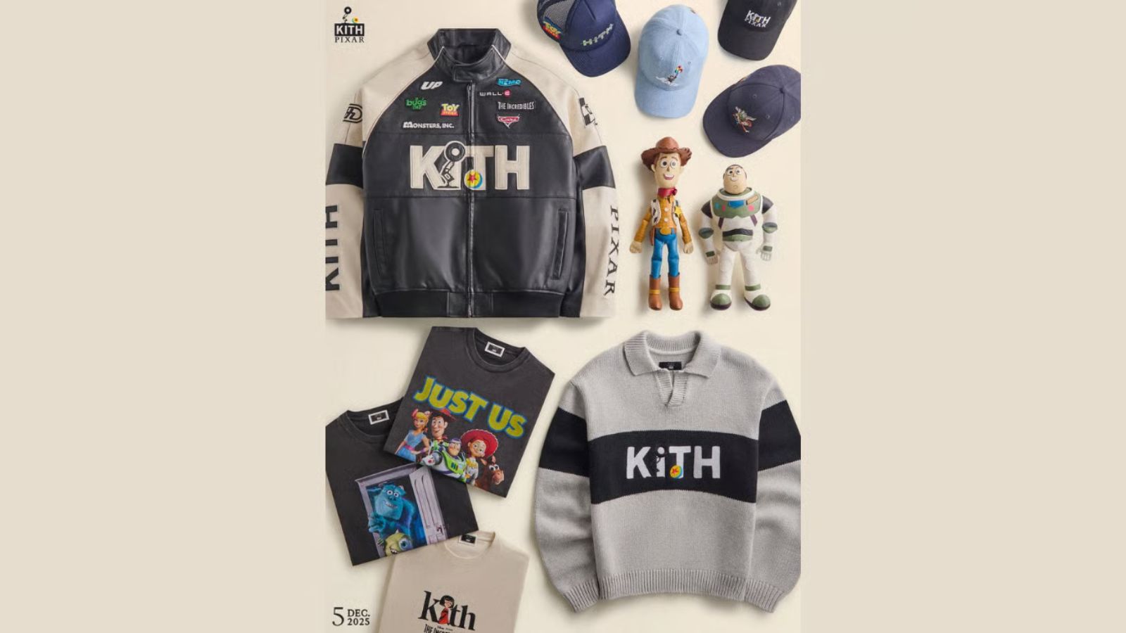 Hinh anh 5: Bo suu tap Kithmas 2025 voi cac collab tu Kith, Pixar, Nike va nhieu thuong hieu noi tieng khac