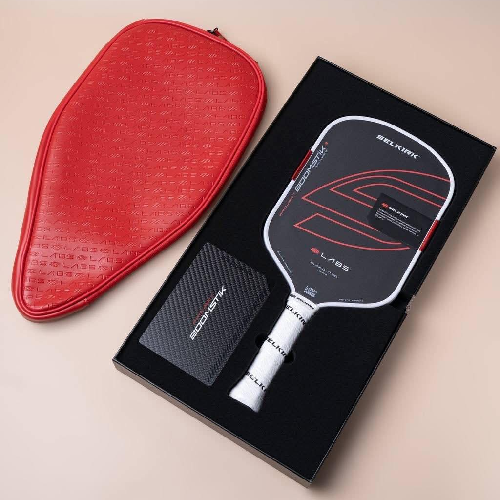Alternative view of Vợt Pickleball Selkirk LABS Project Boomstik Asia Elongated ‘Red White’