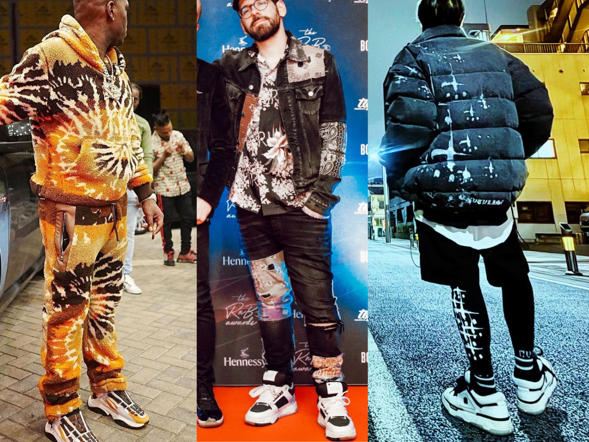 Hinh anh 4: Giay Amiri Skel Top Sneaker voi hoa tiet skeleton dac trung