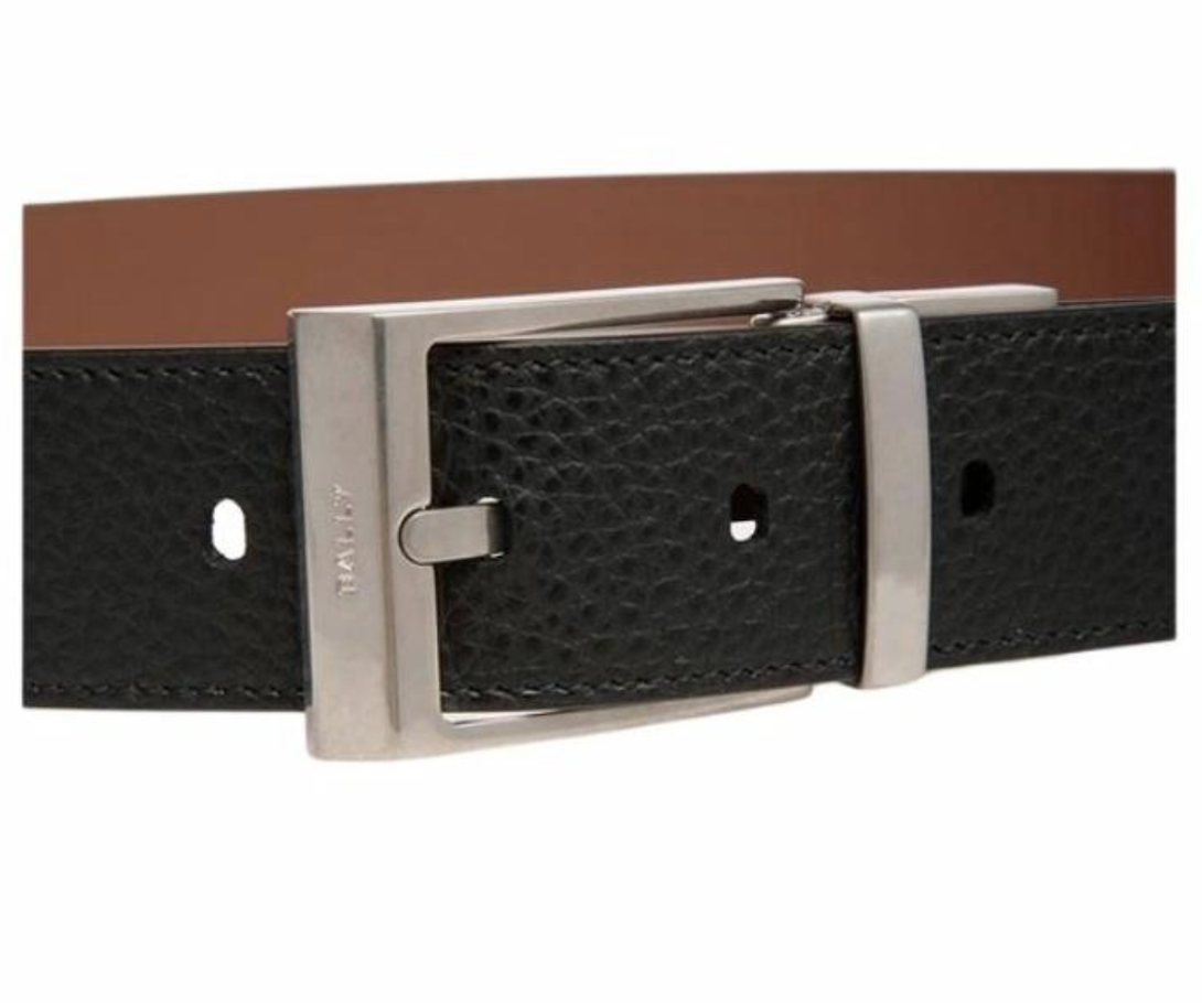 Alternative view of Thắt Lưng Bally Leather Belt ‘Black’ 6307019