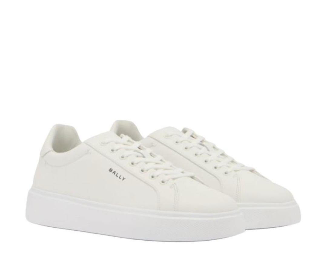 Alternative view of Giày Bally Leather Sneakers ‘White’ 6313180