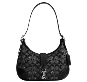Túi Coach Hamptons Hobo Bag 'Black' CW654-LHBLK