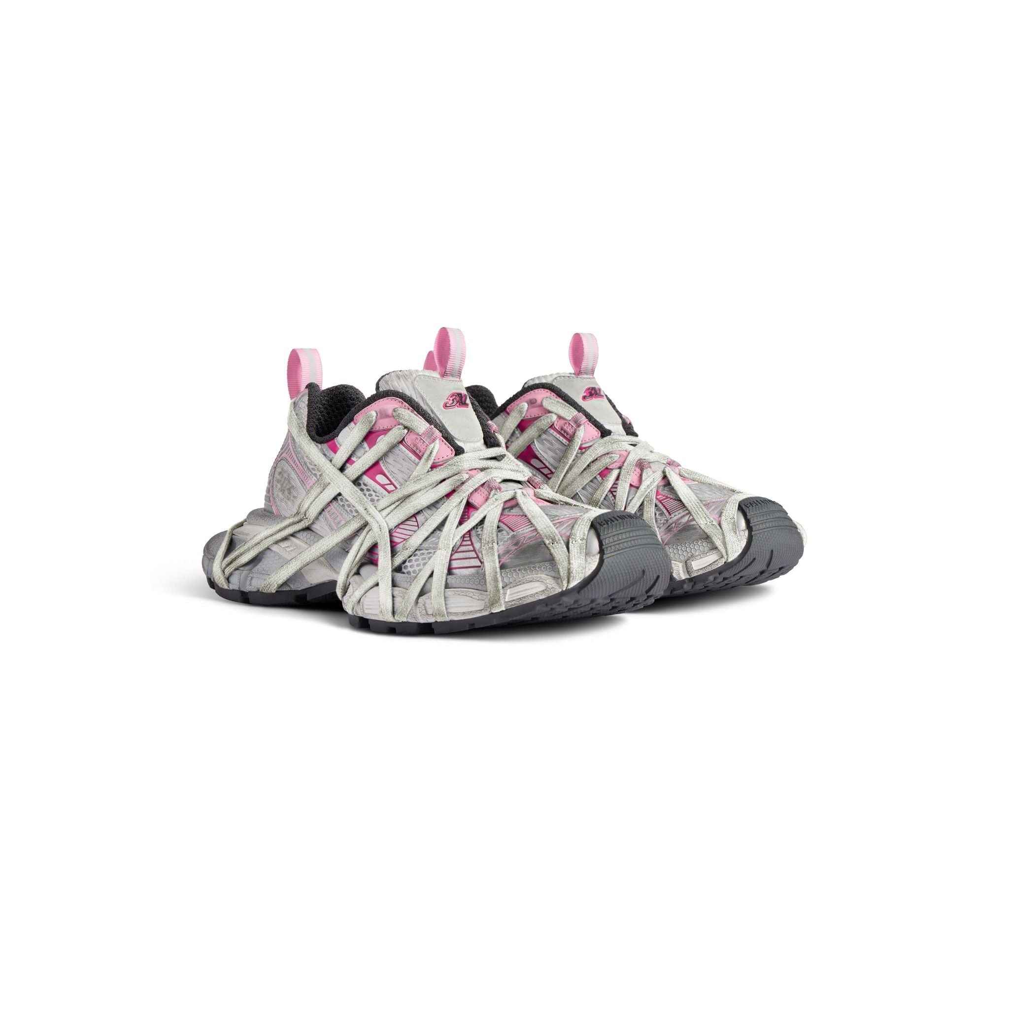 Alternative view of Giày Balenciaga 3xl Extreme Lace 'Grey Pink' 778697W3XLL9115
