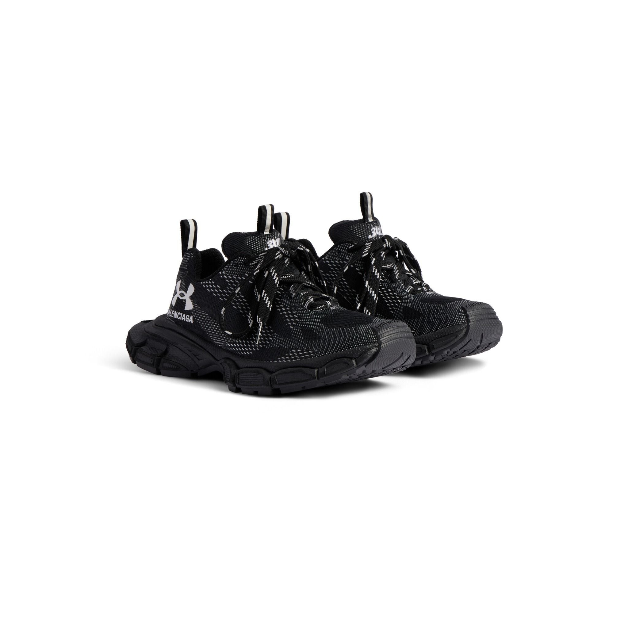 Alternative view of Giày Balenciaga Under Armour 3xl Knit 'Black' 814415W3XUA1090