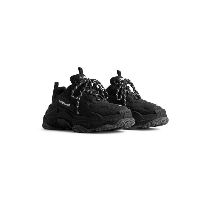 Alternative view of Giày Balenciaga Triple S 'Black' 524039W2BN11000