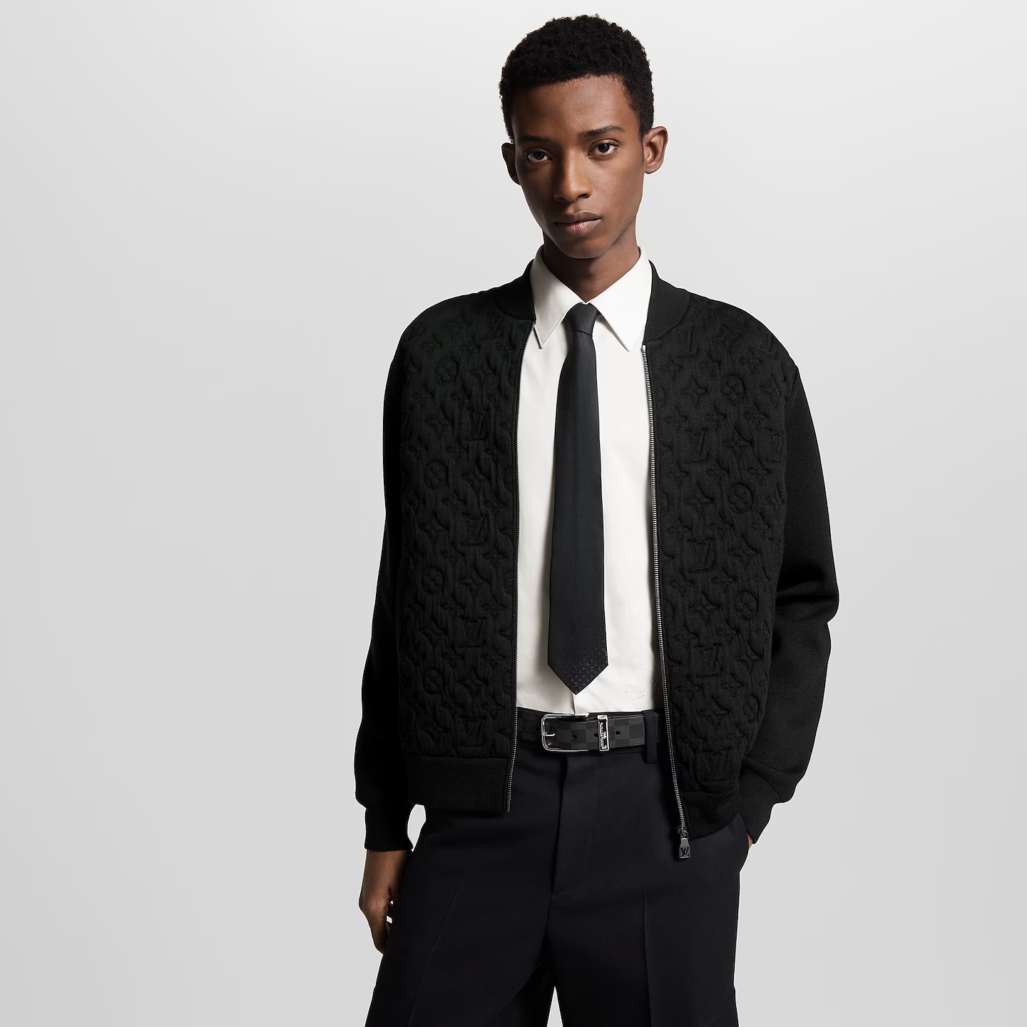 Alternative view of Thắt Lưng Louis Vuitton Pont Neuf 35MM Belt 'Graphite' M8200Q