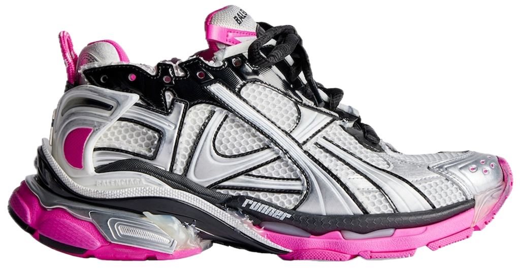 Giày Balenciaga Runner ‘Silver Pink’ 772767W3RBW9155