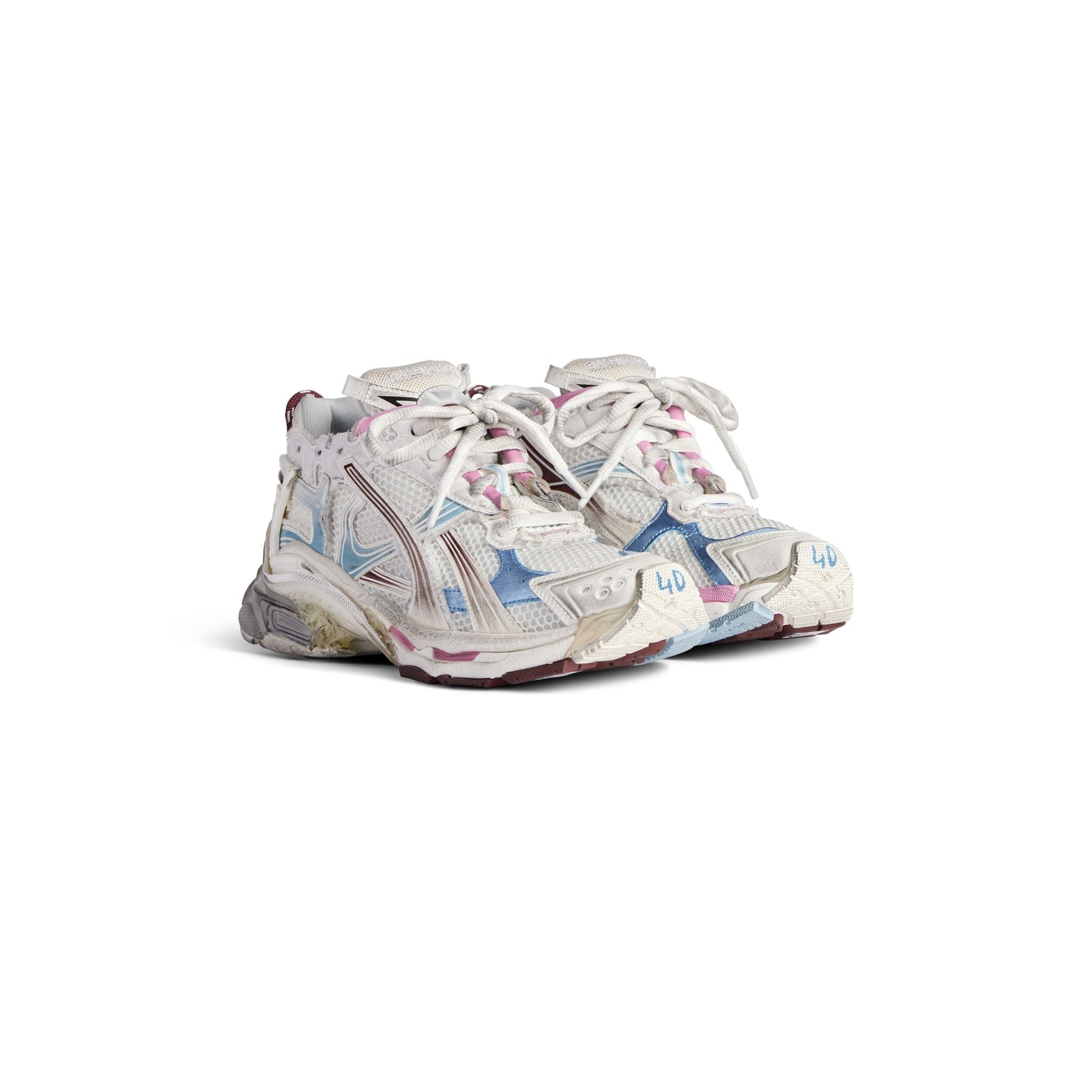 Alternative view of Giày Balenciaga Runner Gradient 'White' 772767WRUNG9245