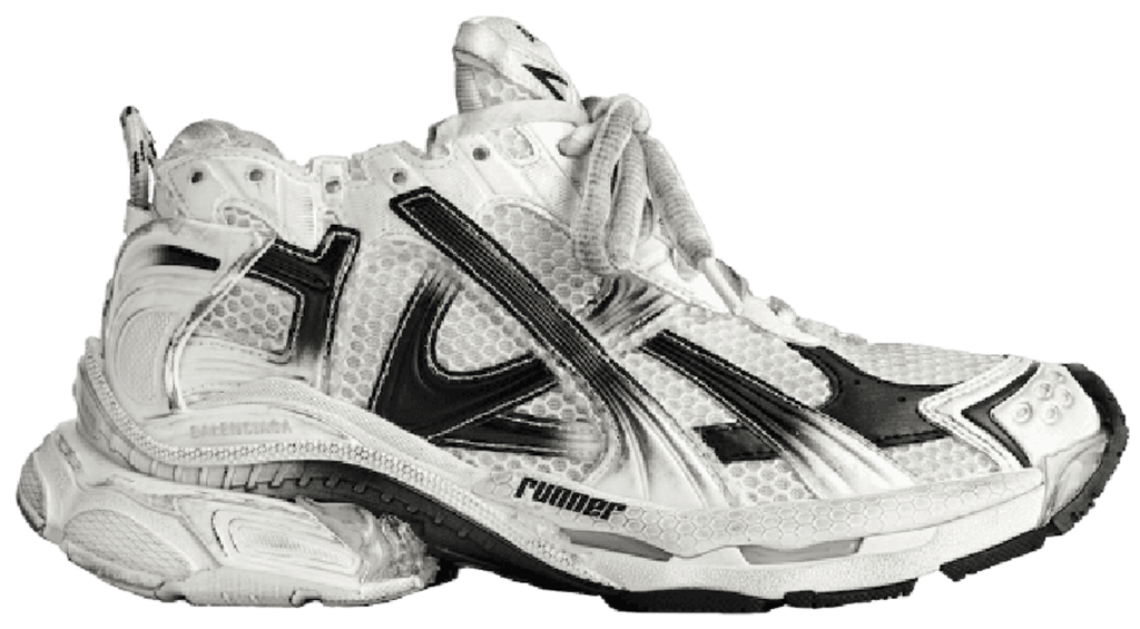 Giày Balenciaga Runner Gradient ‘White’ 772767WRUNG9010