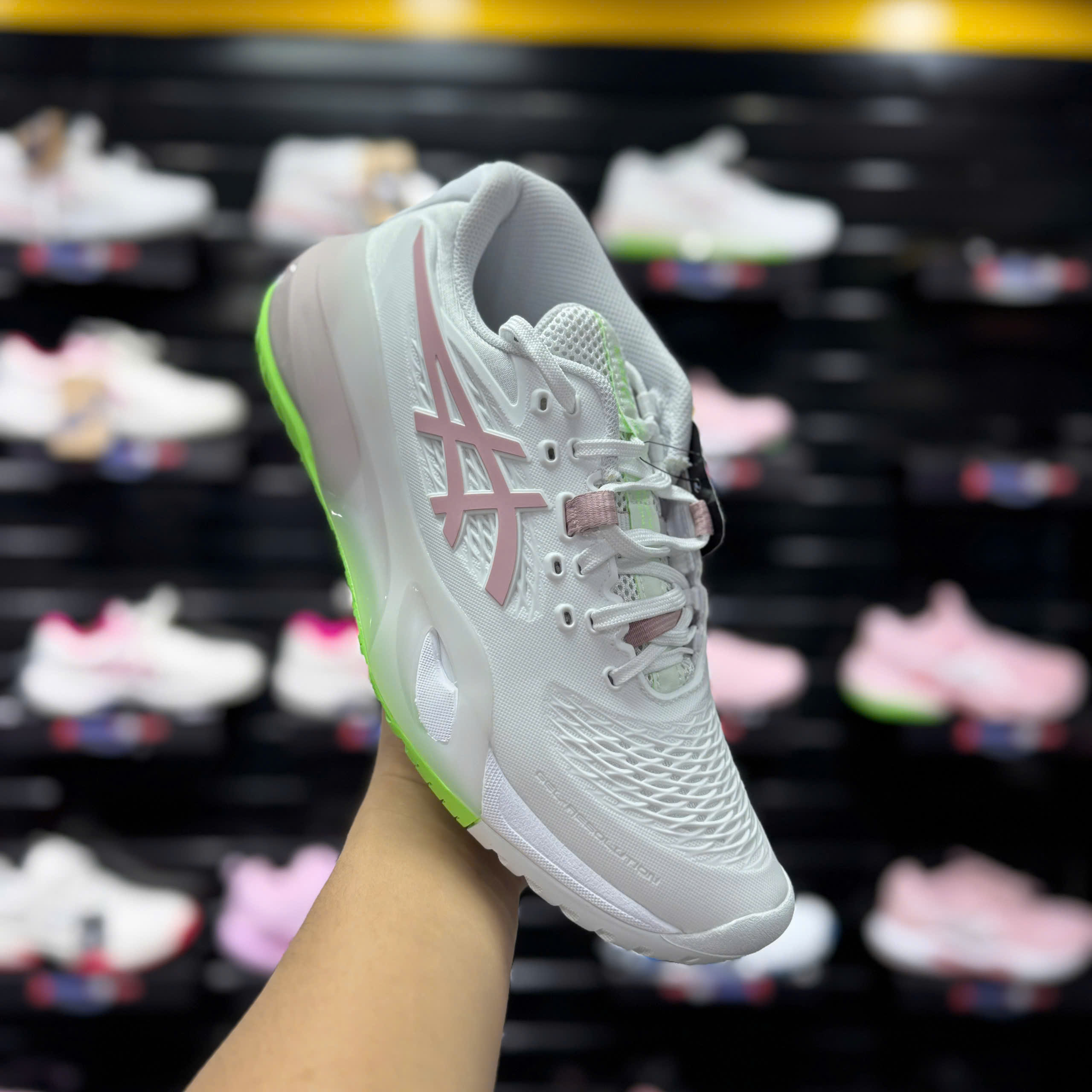 Alternative view of Giày Asics Gel-Resolution X ‘White’ 1042A279-104