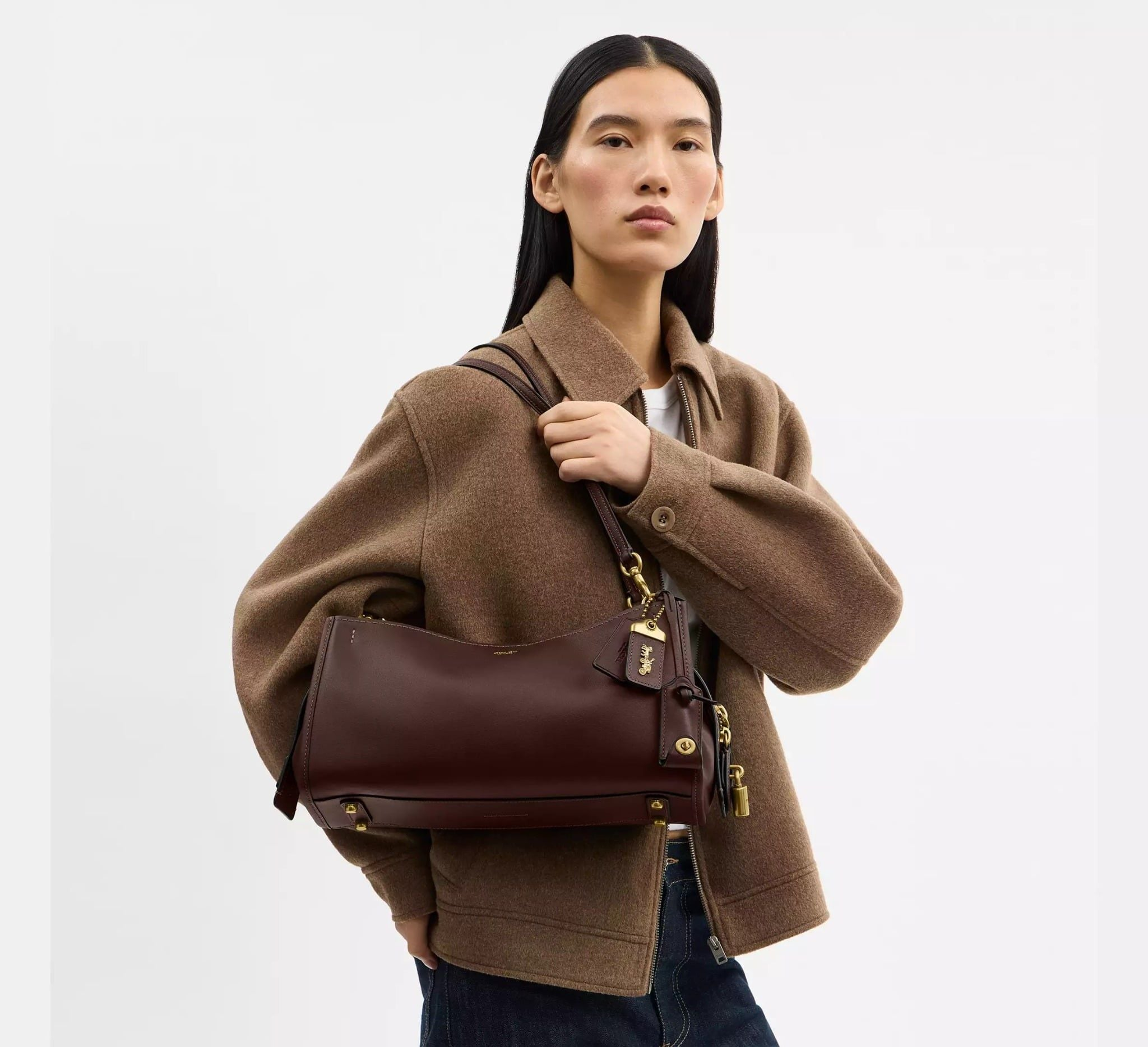 Alternative view of Túi Coach Rogue Bag 34 ‘Maple’ CCX18-B4MPL