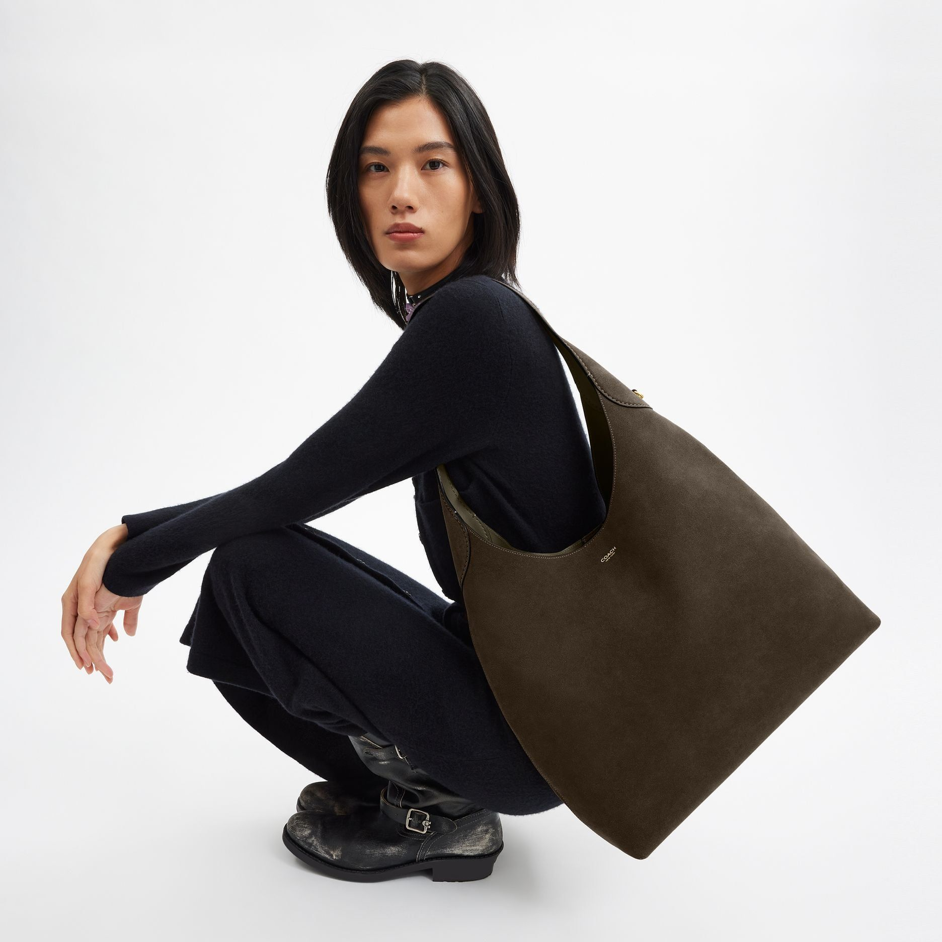 Alternative view of Túi Coach Brooklyn 39 'Olive' CW636-B4OL