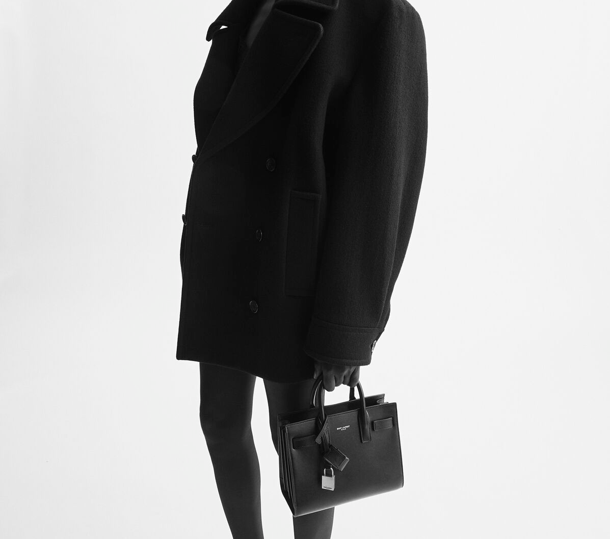 Alternative view of Túi Saint Laurent Sac De Jour Nano 'Black' 39203502G9W1000