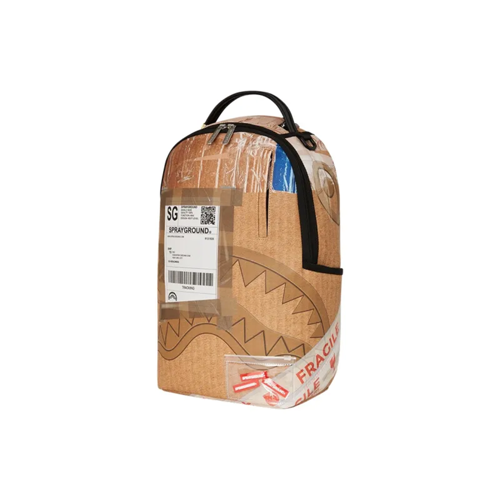Alternative view of Balo Sprayground PVC Backpack 'Brown' W1145718