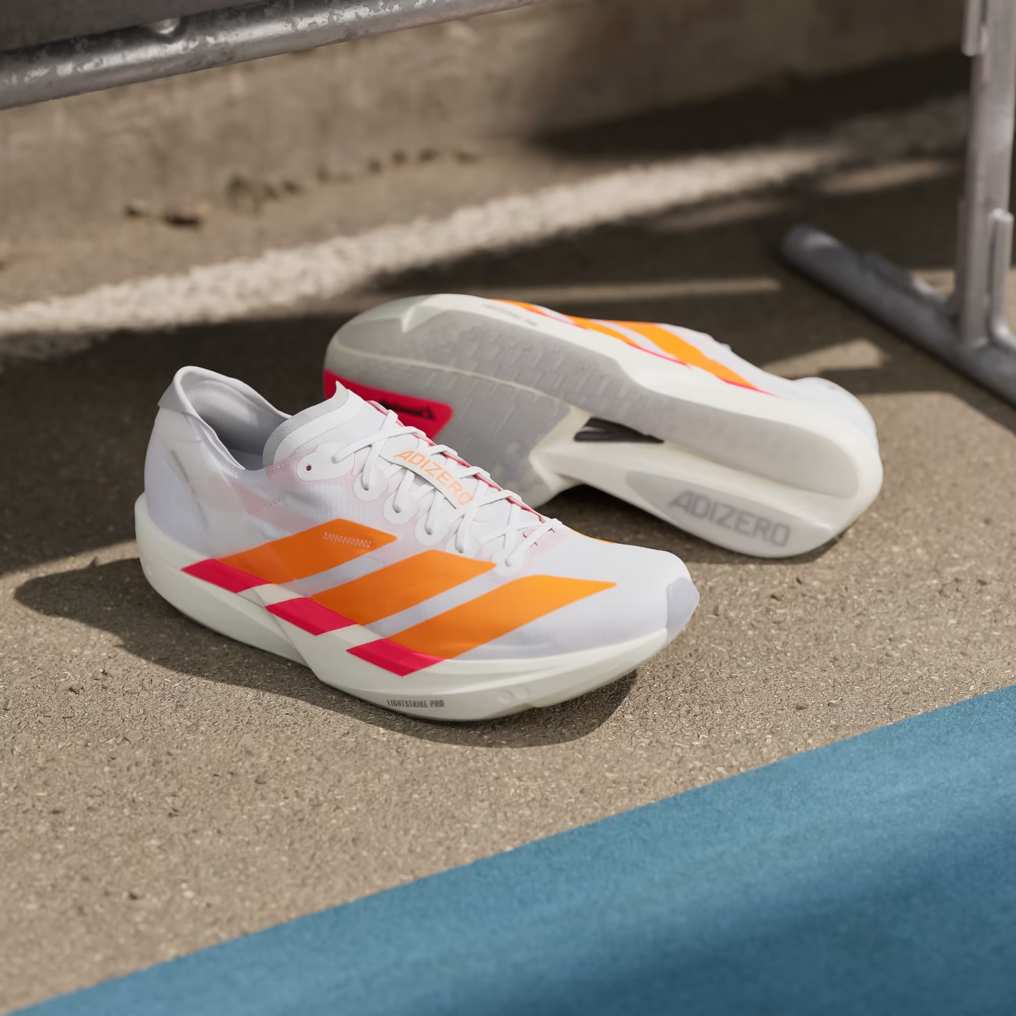 Alternative view of Giày Adidas Adizero Takumi Sen 11 'Cloud White' JQ0780