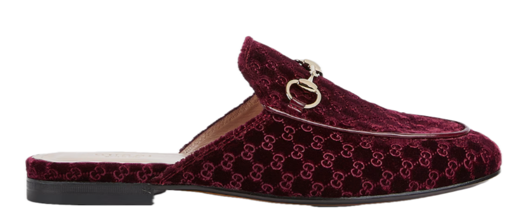 Dép Gucci Princetown 'Velvet' 802163-FAEUF-5042