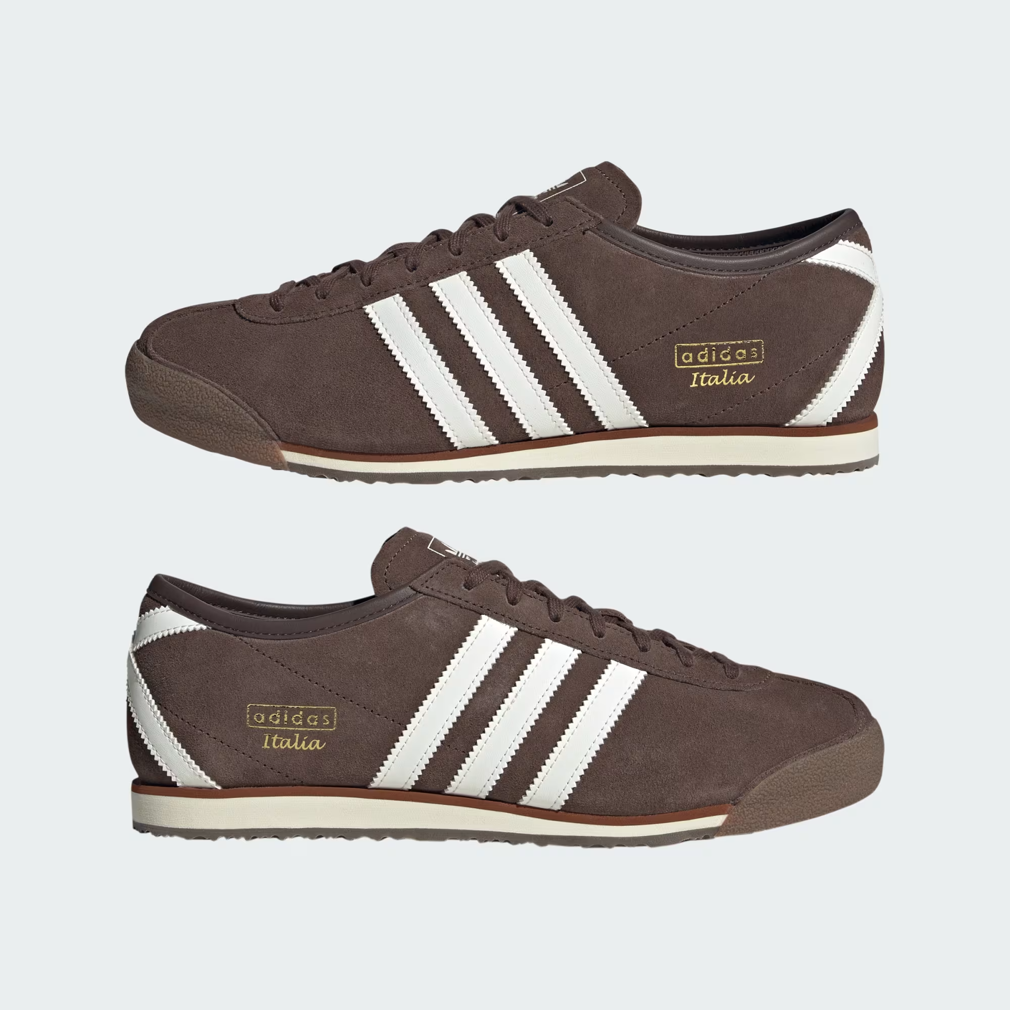 Alternative view of Giày Adidas Italia 70s 'Brown' IH9086