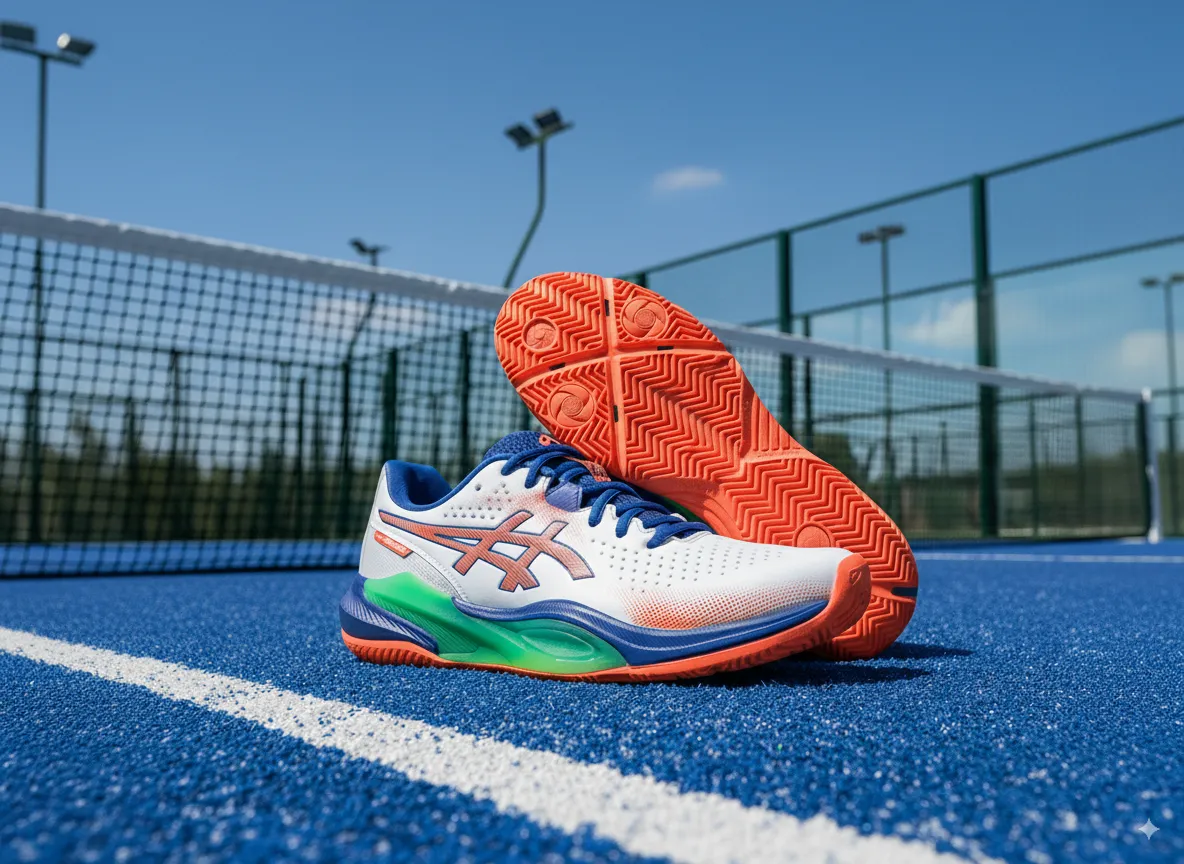 Hinh anh 6: Giay tennis ASICS Gel-Challenger 15 voi thiet ke ben bi va cong nghe tien tien.