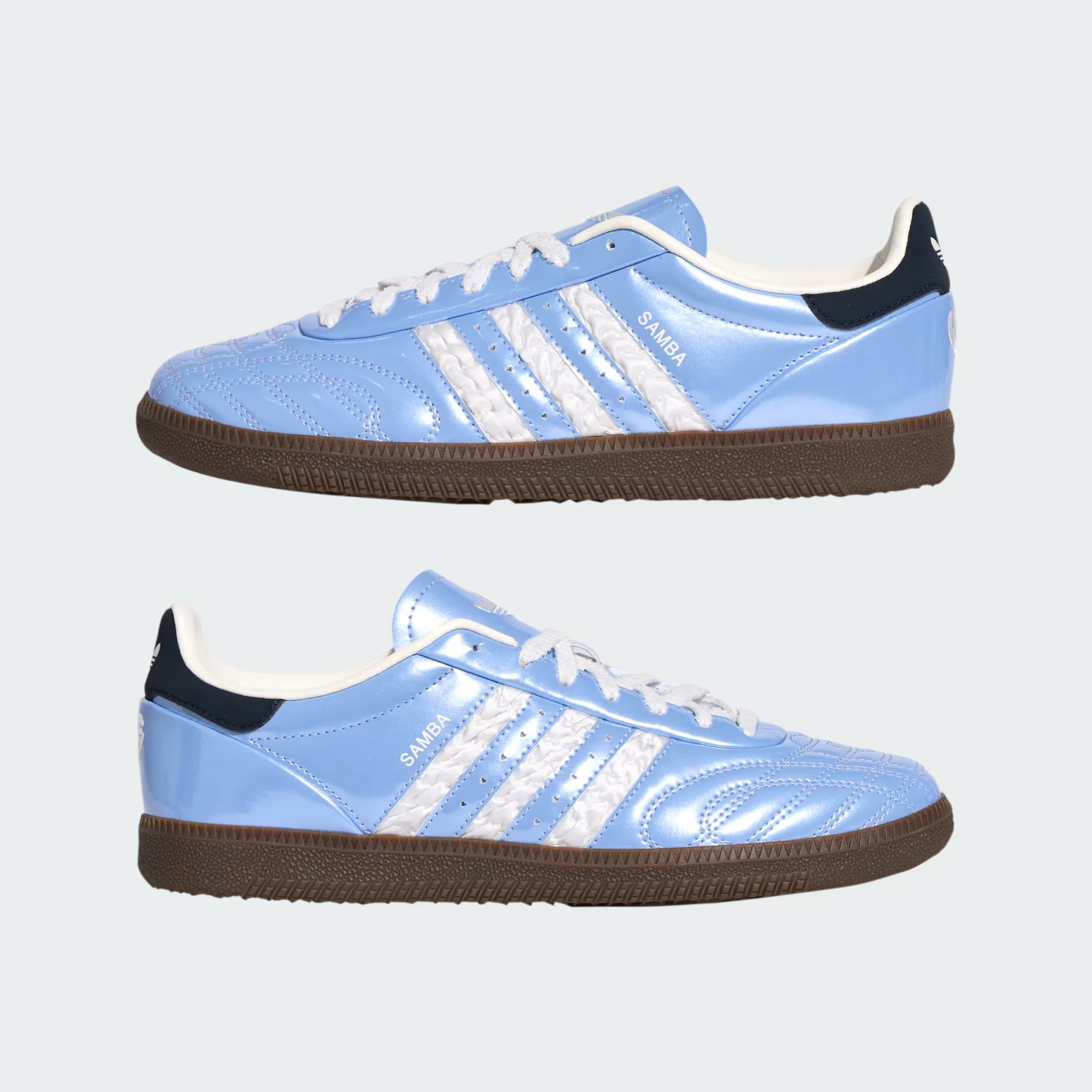 Alternative view of Giày Adidas Samba JP 'Glow Blue' KJ7302