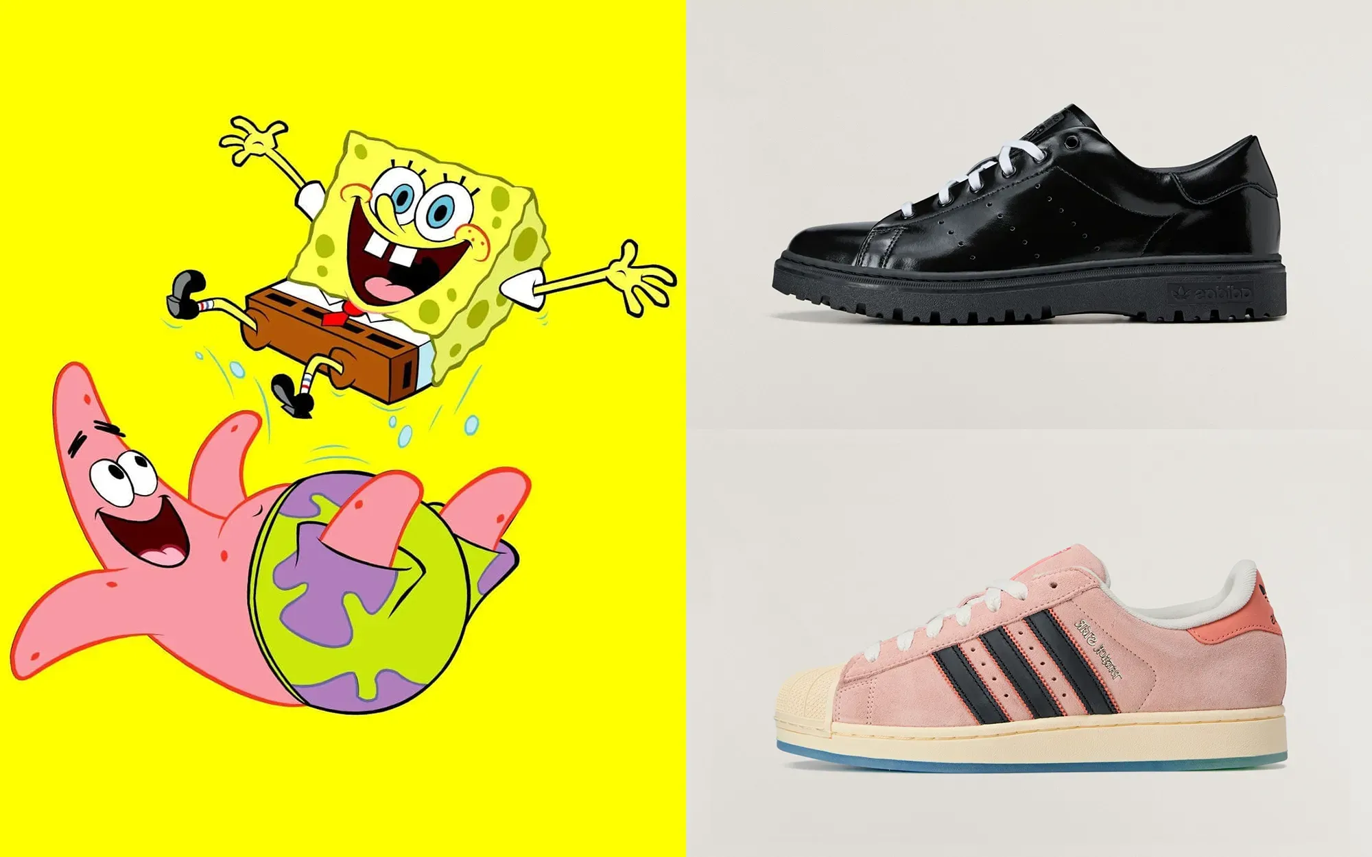 Hinh anh 5: Giay adidas x SpongeBob va Patrick Star voi thiet ke sang tao