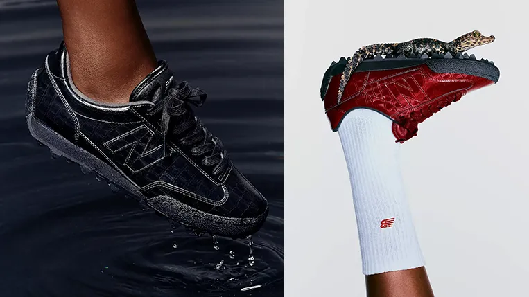 Hinh anh 1: New Balance Gator Run - Sneaker da ca sau gia va de rang cua