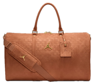Túi Nike Jordan Suede Monogram Duffel 'Brown' IQ3206-200