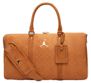 Túi Nike Jordan Suede Monogram Duffel 'Brown' IQ5742-299