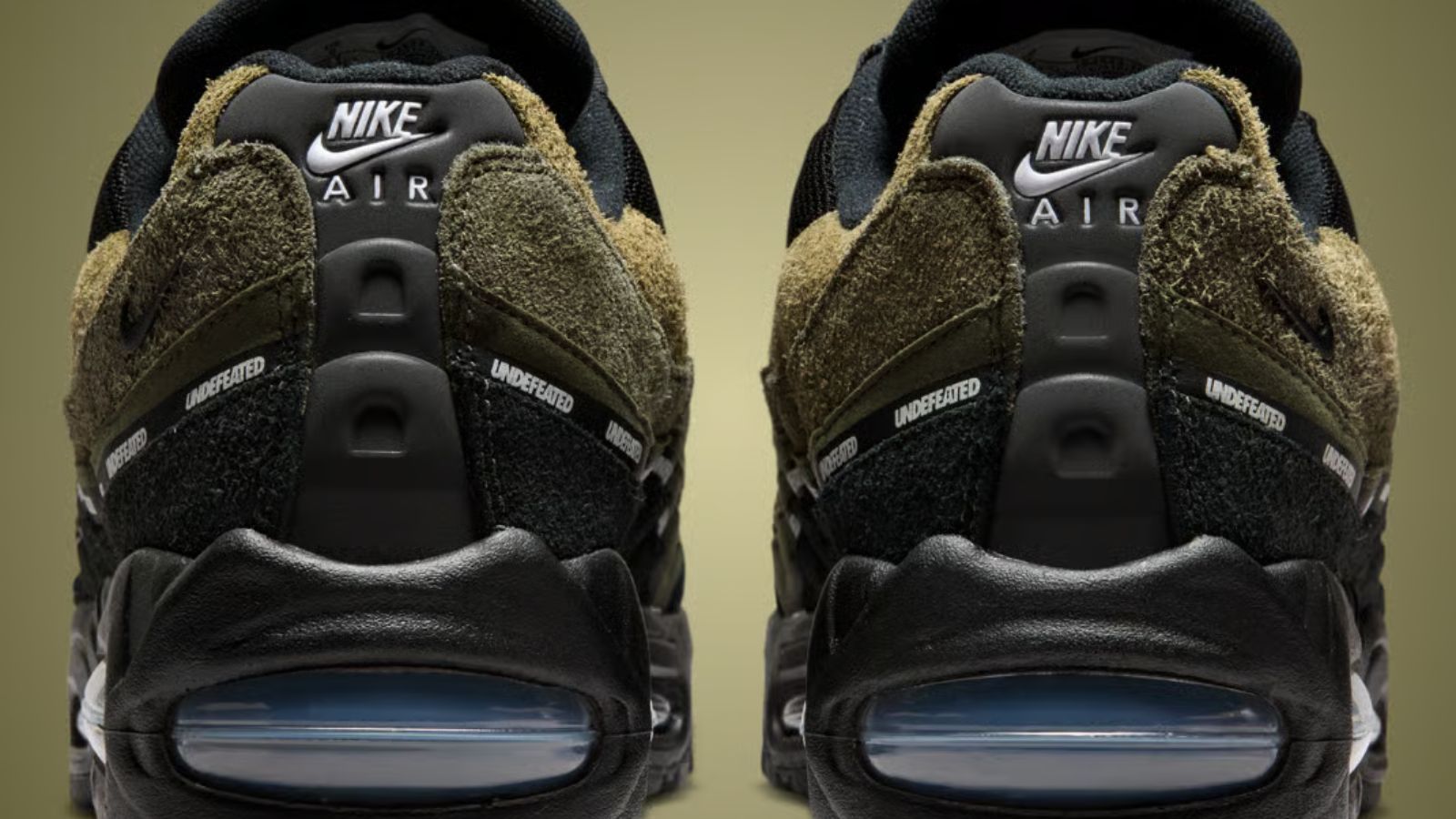 Hinh anh 5: Undefeated x Air Max 95 Geo La Brea voi phoi mau military green tai LA