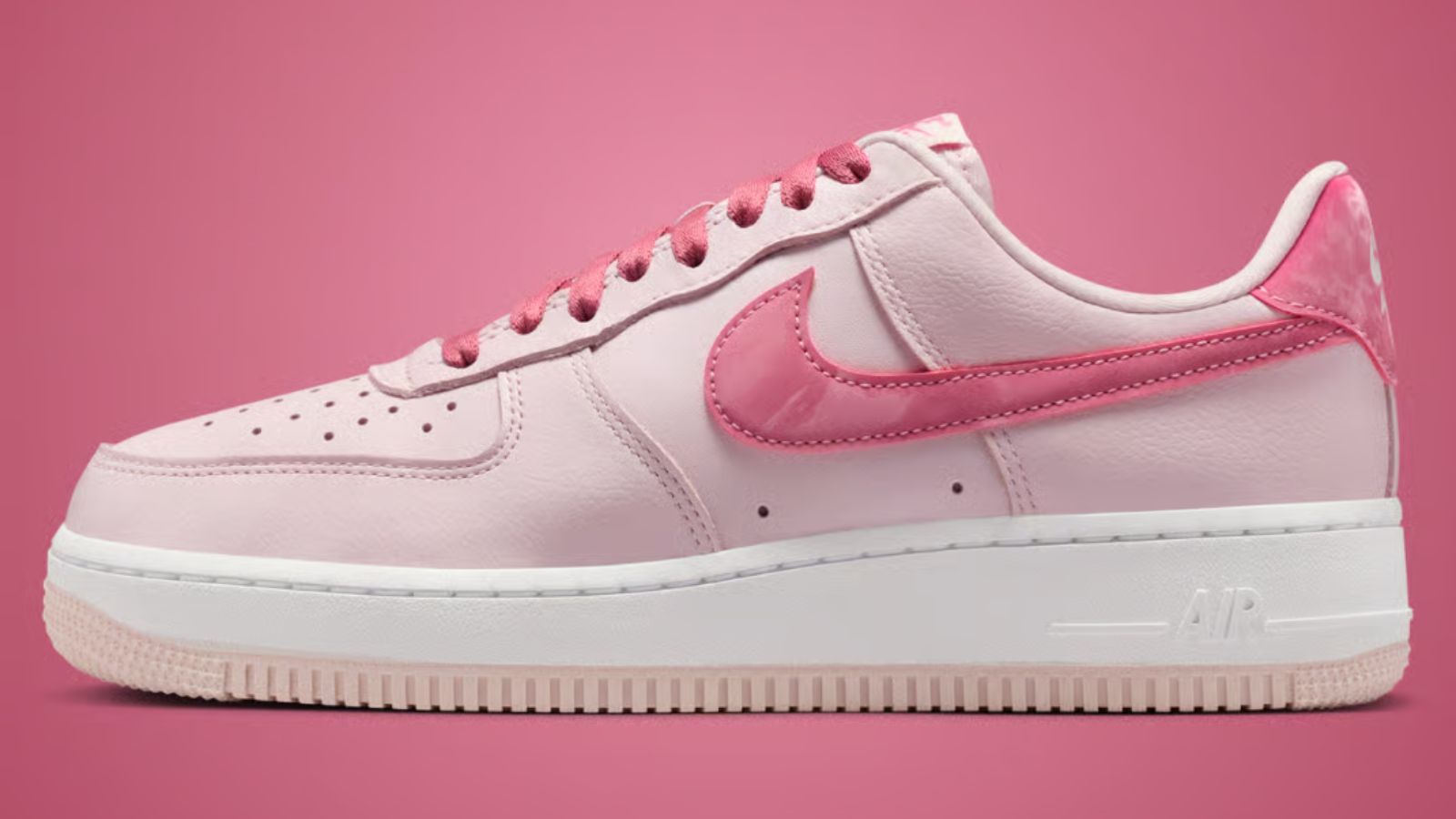 Hinh anh 1: Nike Air Force 1 Valentine’s Day 2026 voi sac hong ngoc trai nhat va thiet ke tinh te