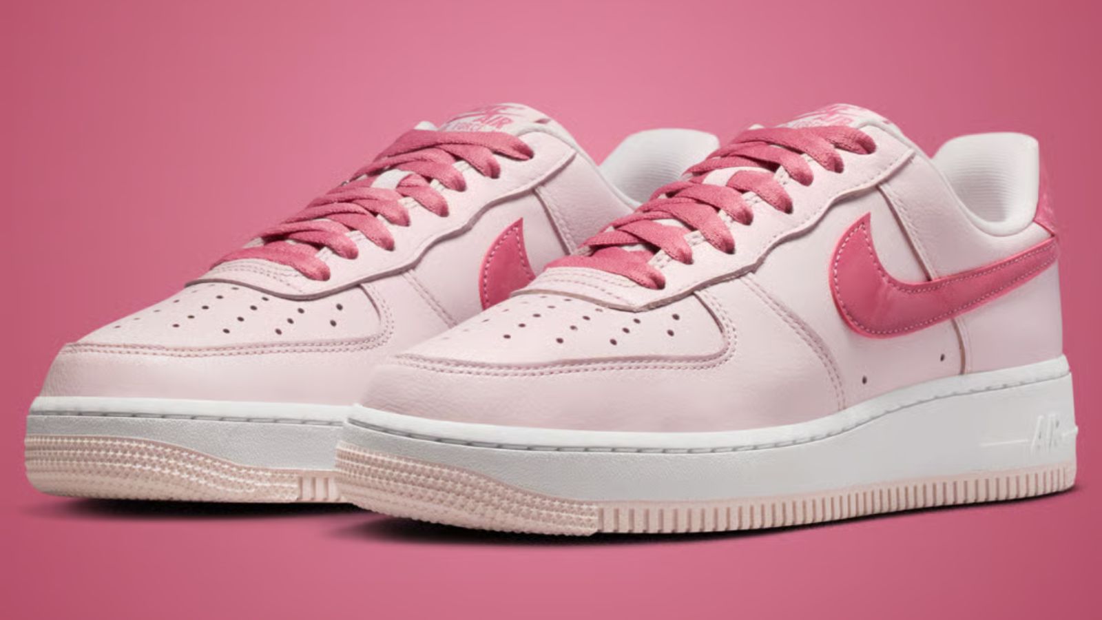 Hinh anh 3: Nike Air Force 1 Valentine’s Day 2026 voi sac hong ngoc trai nhat va thiet ke tinh te