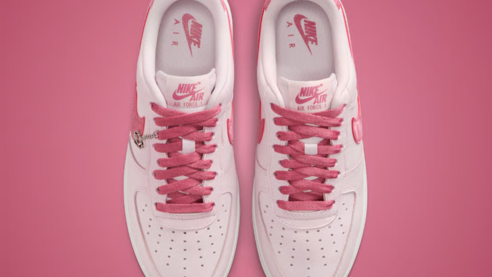 Hinh anh 4: Nike Air Force 1 Valentine’s Day 2026 voi sac hong ngoc trai nhat va thiet ke tinh te