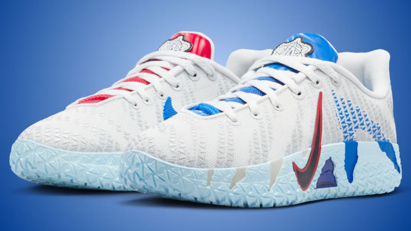 Hinh anh 1: Giay Nike Ja 3 Outer Space danh cho tre em voi thiet ke mau sac vu tru