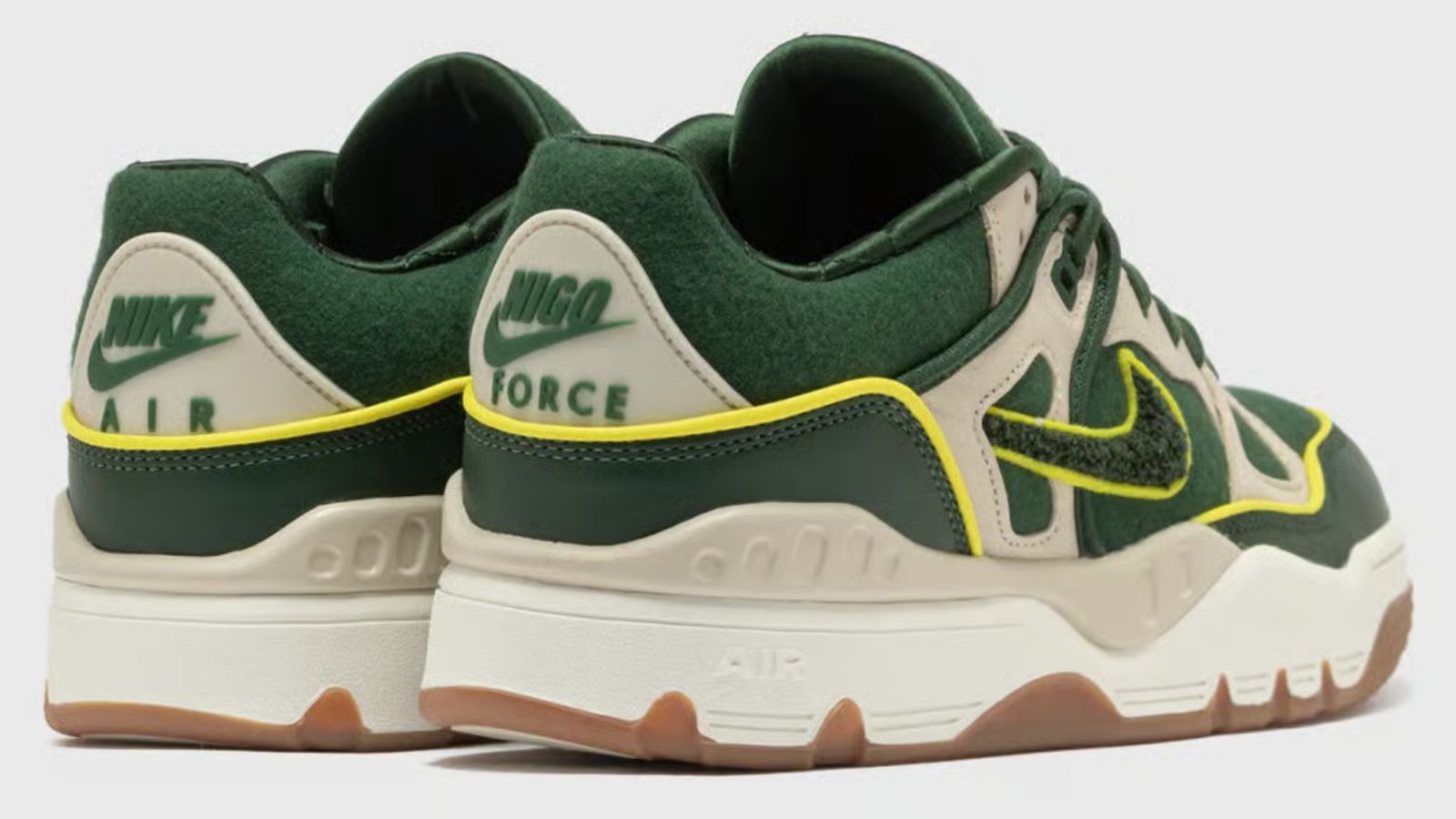 Hinh anh 7: Nike Air Force 3 phoi mau Oregon va Georgetown tu NIGO