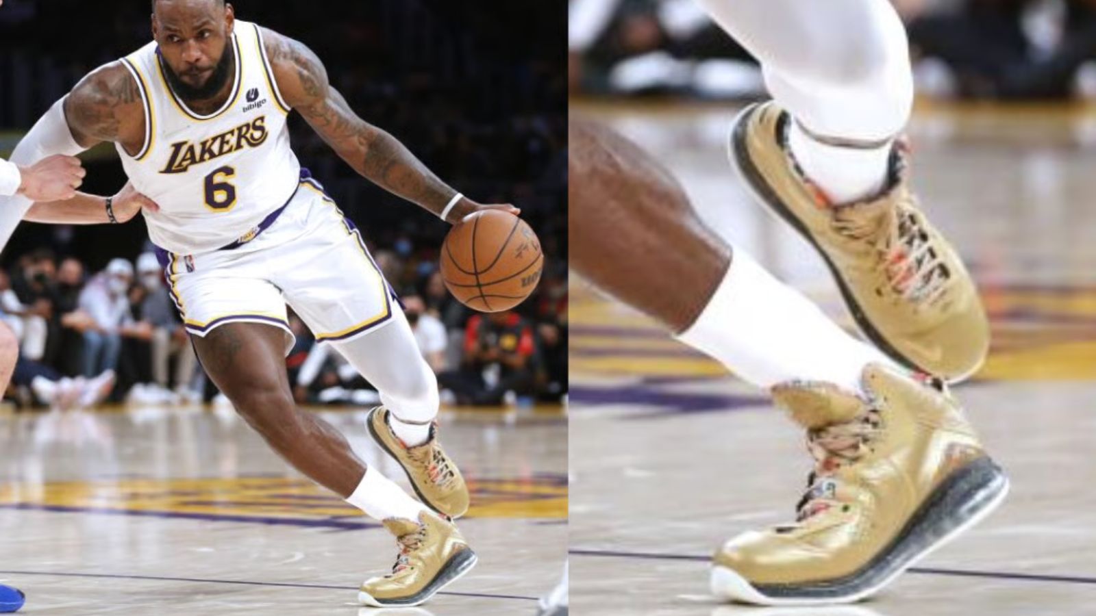 Hinh anh 5: Nick Young mang Air Jordan 11 tim va Air Jordan 20 Chutney trong tran dau Giang sinh 2013