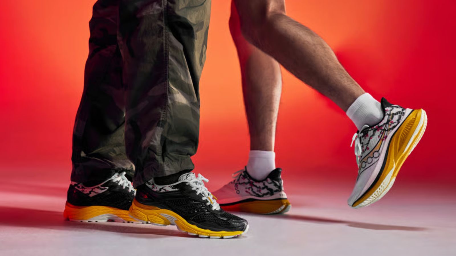 Hinh anh 6: Hinh anh bo suu tap giay Saucony Marathon Collection voi cac mau thiet ke tu Boston, London va Tokyo.