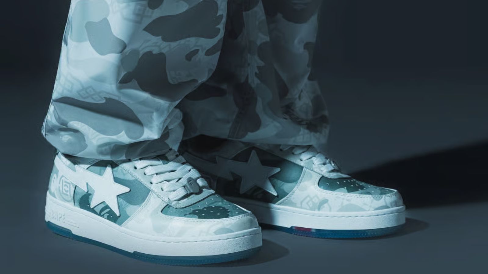 Hinh anh 3: Hinh anh bo suu tap capsule 2026 cua BAPE va CLOT voi hoa tiet 1ST CAMO va Silk Royale