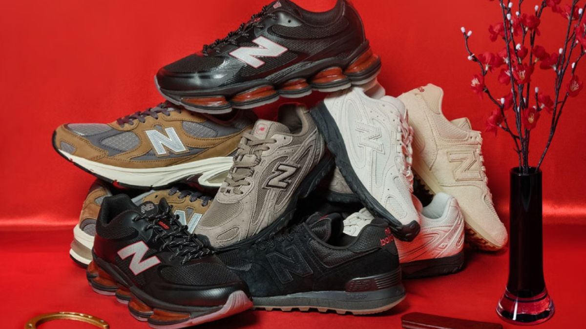 Bo suu tap New Balance Year of the Horse 2026 voi 6 doi giay lay cam hung tu nam con ngua, ra mat cho dip Tet Nguyen Dan.