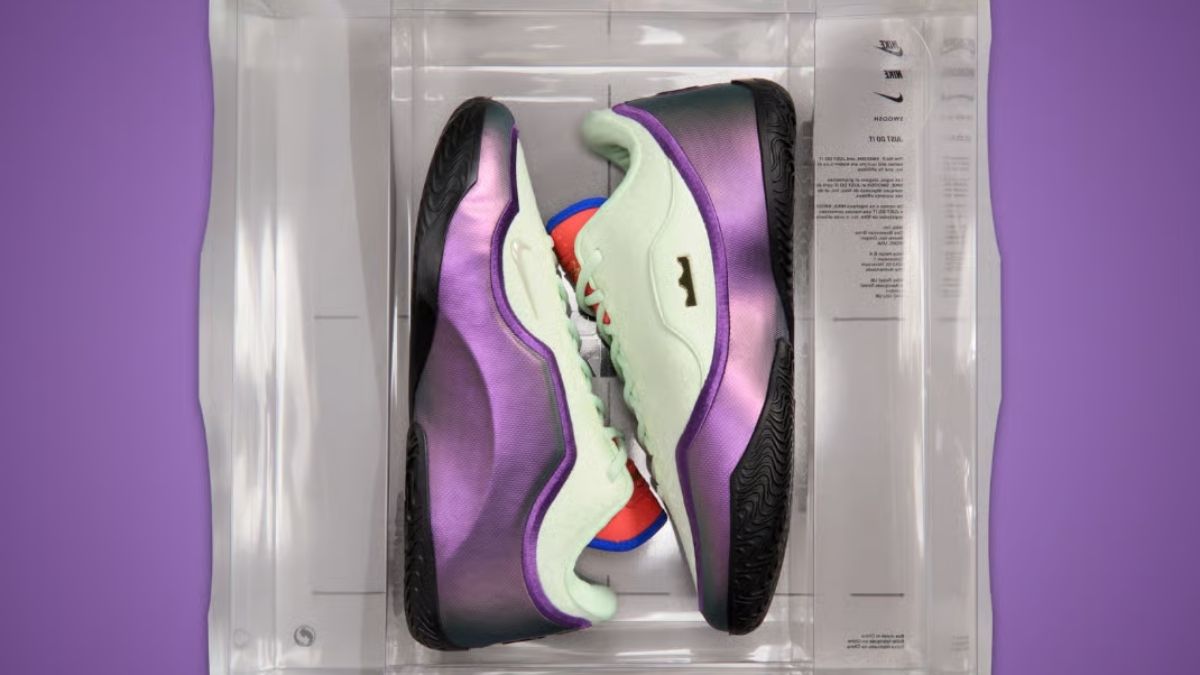 Nike LeBron 23 Green With Envy mang phoi mau goi nho Game 6 lich su cua LeBron