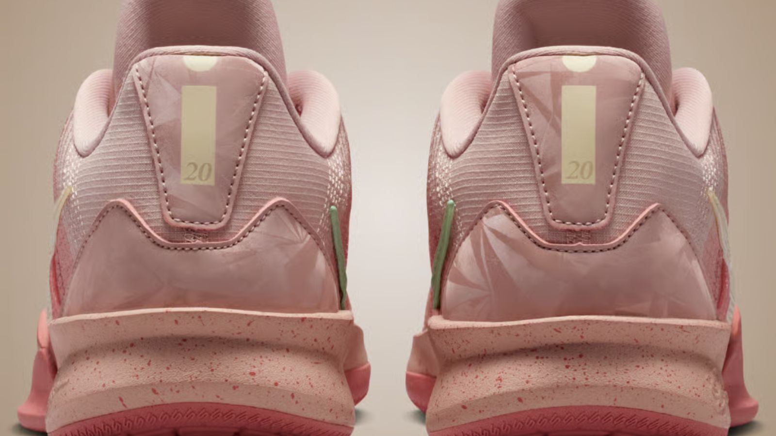 Hinh anh 5: Hinh anh Nike Sabrina 3 Pink Oxford voi ba sac do hong va chi tiet teal, coconut milk noi bat.