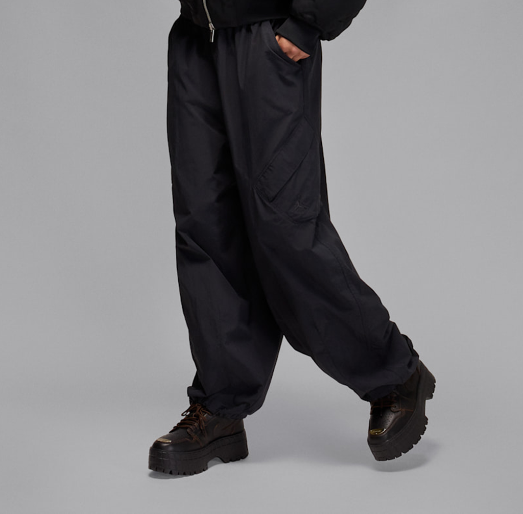 Alternative view of Giày Nike Air Jordan 1 Low Brooklyn ‘Black’ HF3184-002