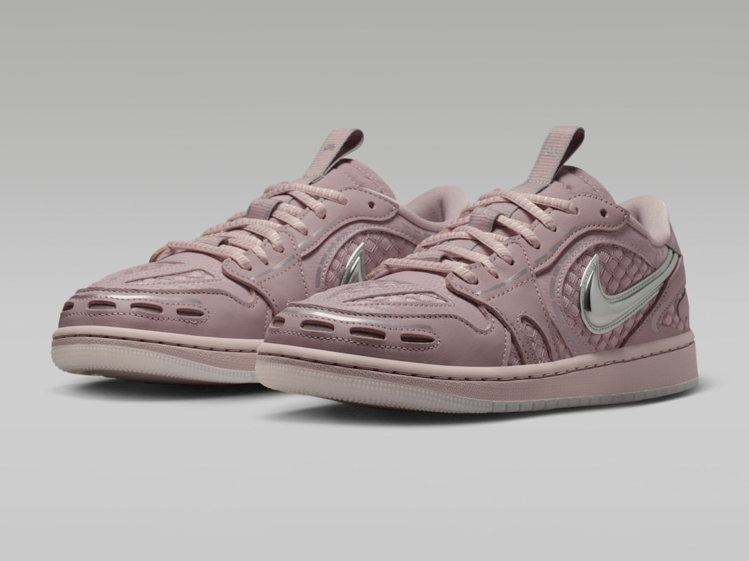 Alternative view of Giày Nike Air Jordan 1 Low Method of Make 'Barely Rose' HQ2186-601