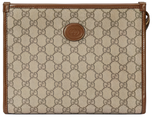 Túi Gucci Beauty Case 'Beige Brown Sugar' 672956-92TCG-8563