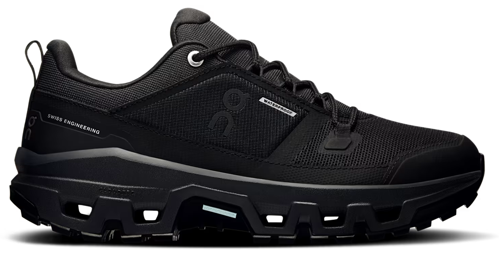 Giày On Running Cloudrock Low Waterproof 'Black' 3WF10141043