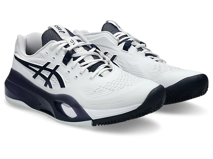 Alternative view of Giày Asics Gel-Resolution X Clay 'White Midnight' 1041A515-960