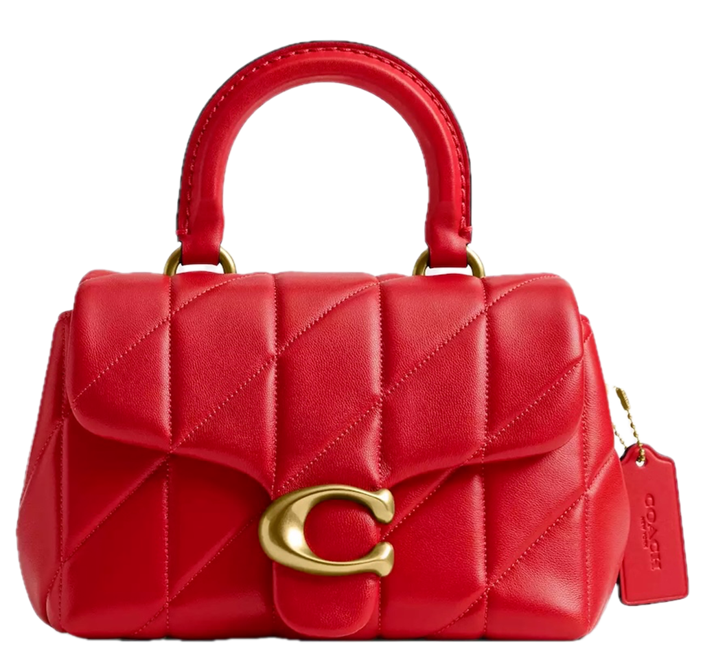Túi Coach Tabby Top Handle Bag ‘Candy Apple’ CCC12-B4TFM