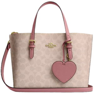 Túi Coach Mollie Tote Bag 25 ‘Sand Peony’ CDF03-IMY6J