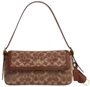 Túi Coach Etta Small Flap Shoulder Bag ‘Brown’ CCV65-IMYN0