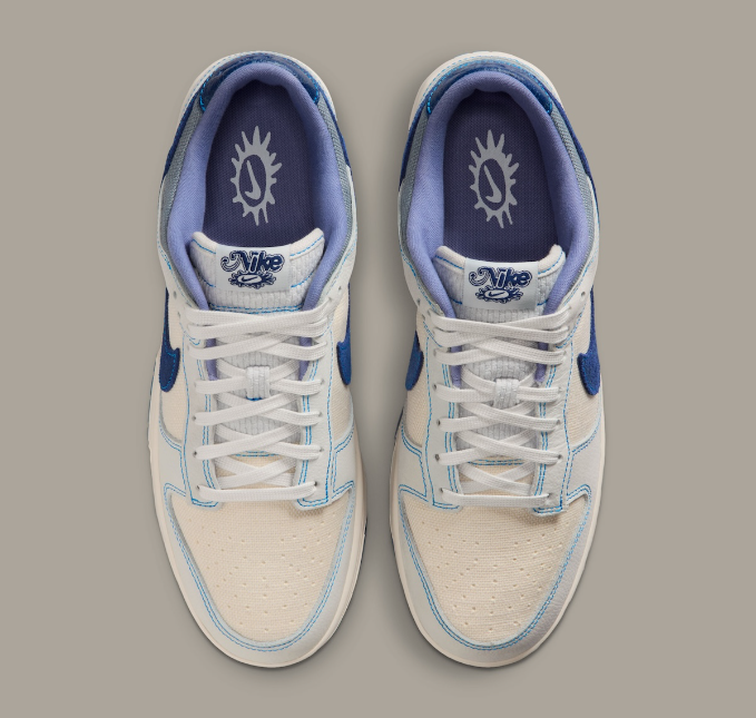 Alternative view of Giày Nike Dunk Low 'Blue Void' IB6752-101