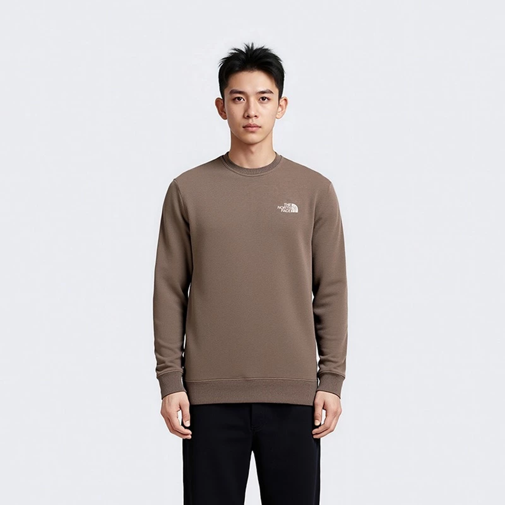 Alternative view of Áo The North Face YOTH Crew Graphic CNY 'Brown' NF0A8DQY-BOW