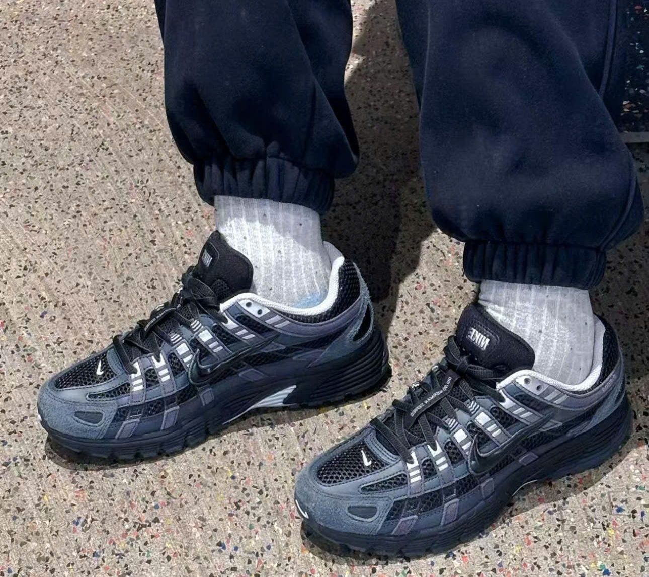 Alternative view of Giày Nike P-6000 Suede 'Metallic Silver' HF0015-002